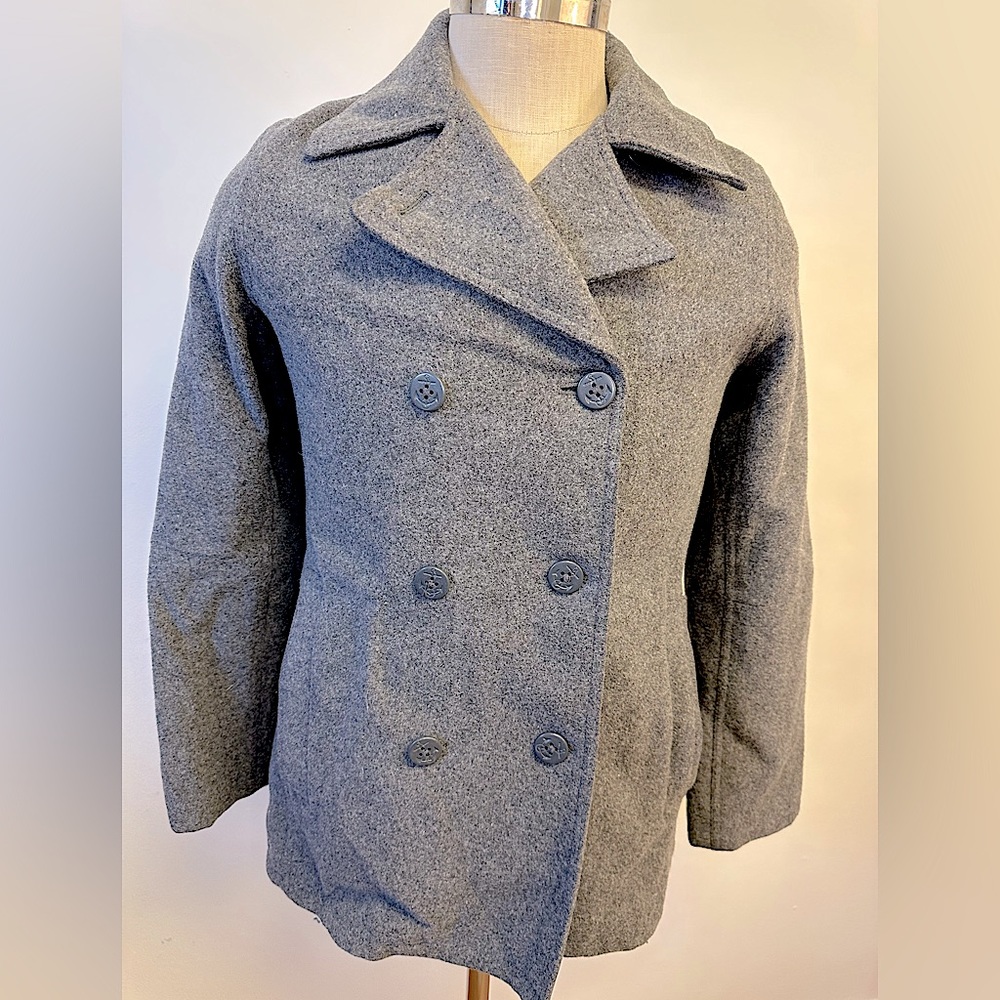 American Eagle Wool Peacoat Size Medium